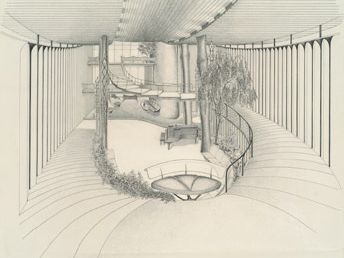 Bruce Goff: sketches and animated renderings | Wallpaper*