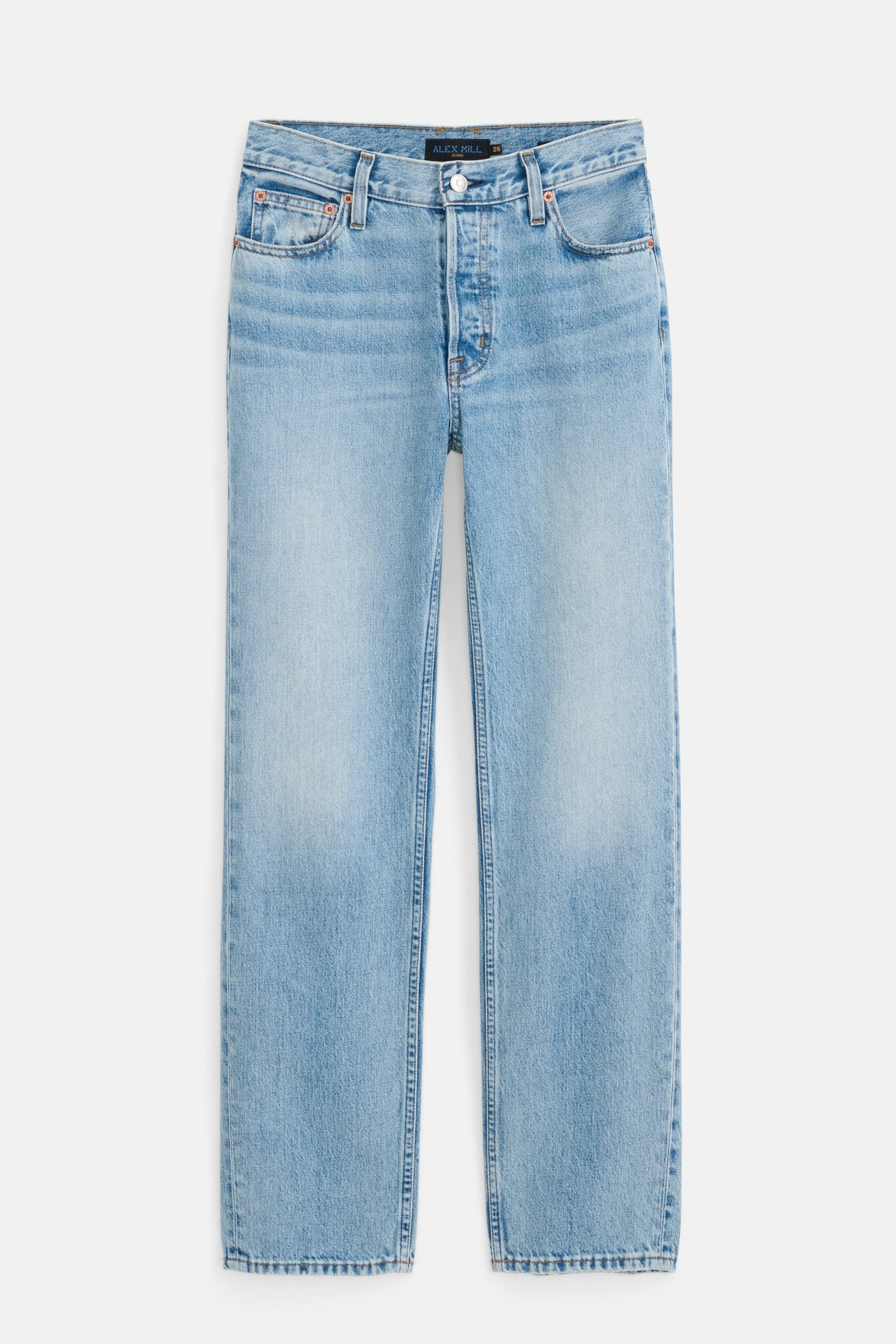 Alex Mill, Jane Mid Rise Straight Jean