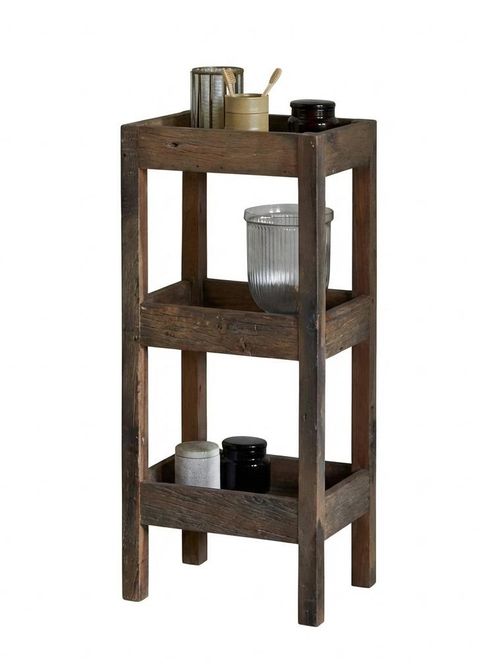 Akara Reclaimed Wood Storage Caddy