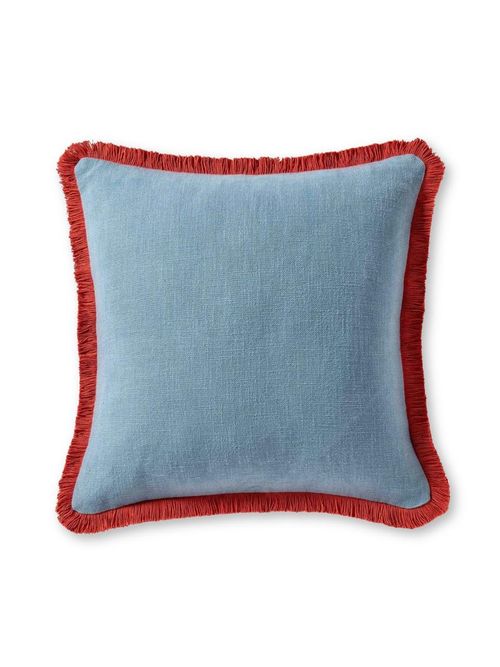 Contrast Edge Tufted Cushion Cover