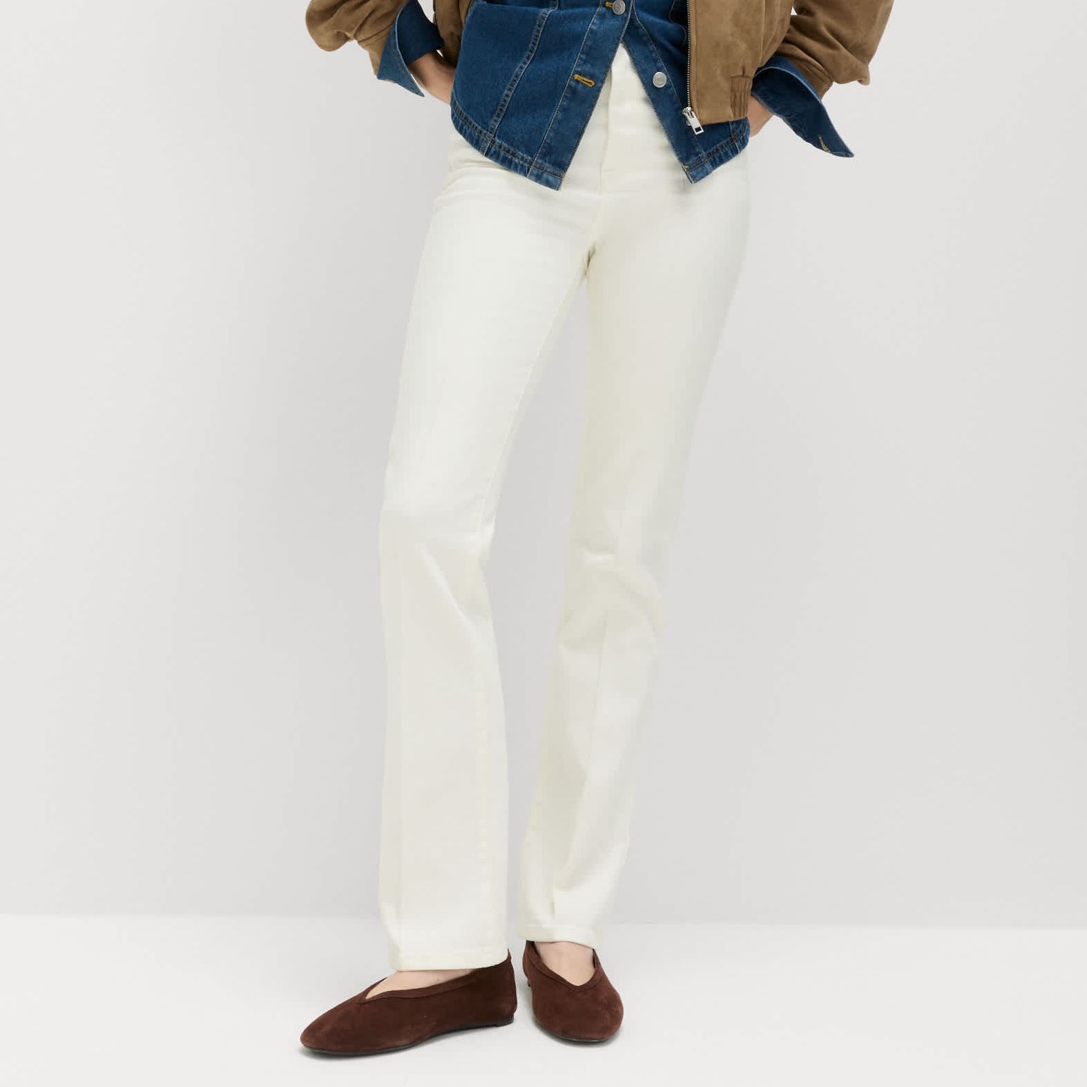 High Waisted Flared Jeans