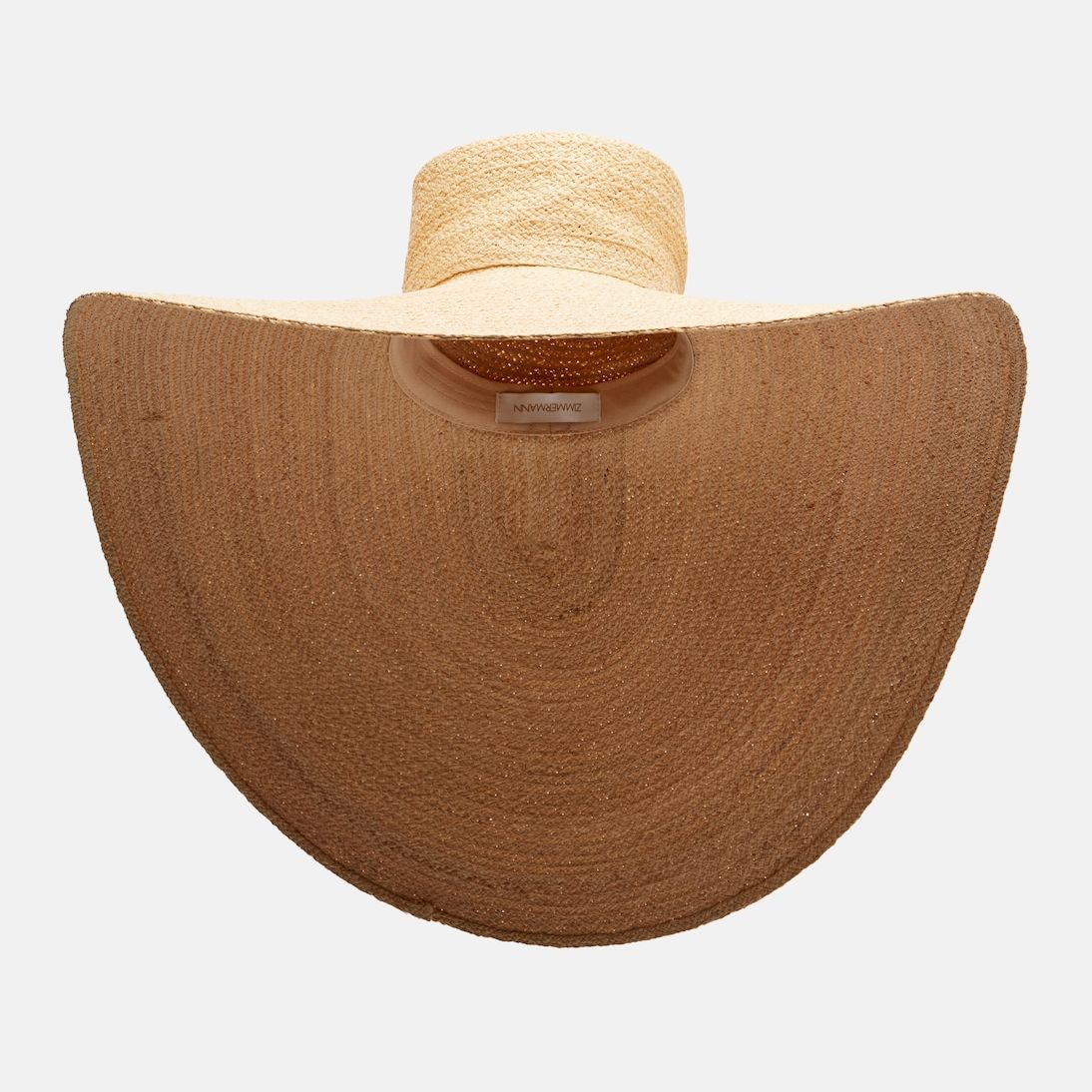 Raffia Sun Hat in Beige - Zimmermann