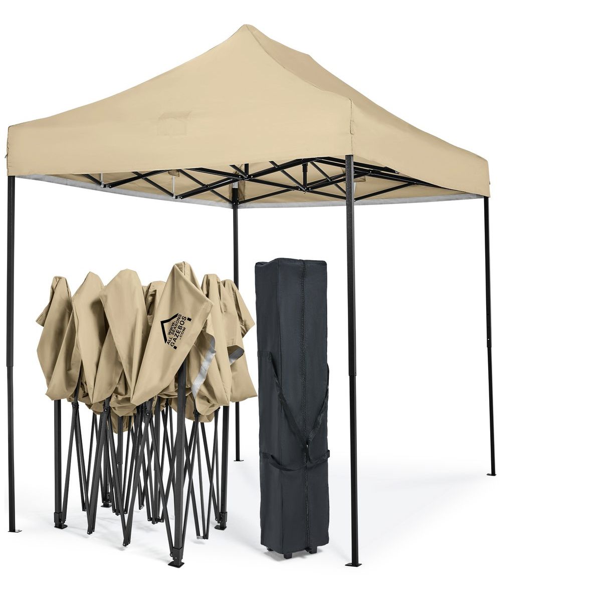 All Seasons 3m X 2m Pop Up Garden Gazebo - Beige