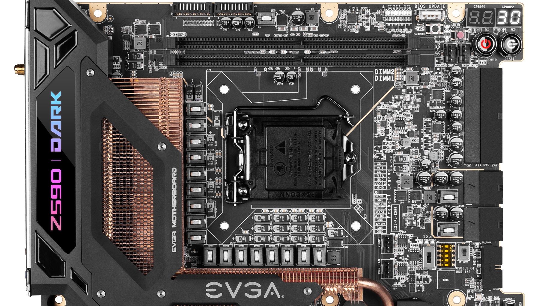 EVGA Z590 Dark Motherboard Review: Improved Aesthetics, Premium