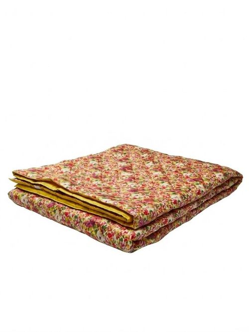 Loretta Caponi Floral Quilted Cotton Eiderdown Quilt 
