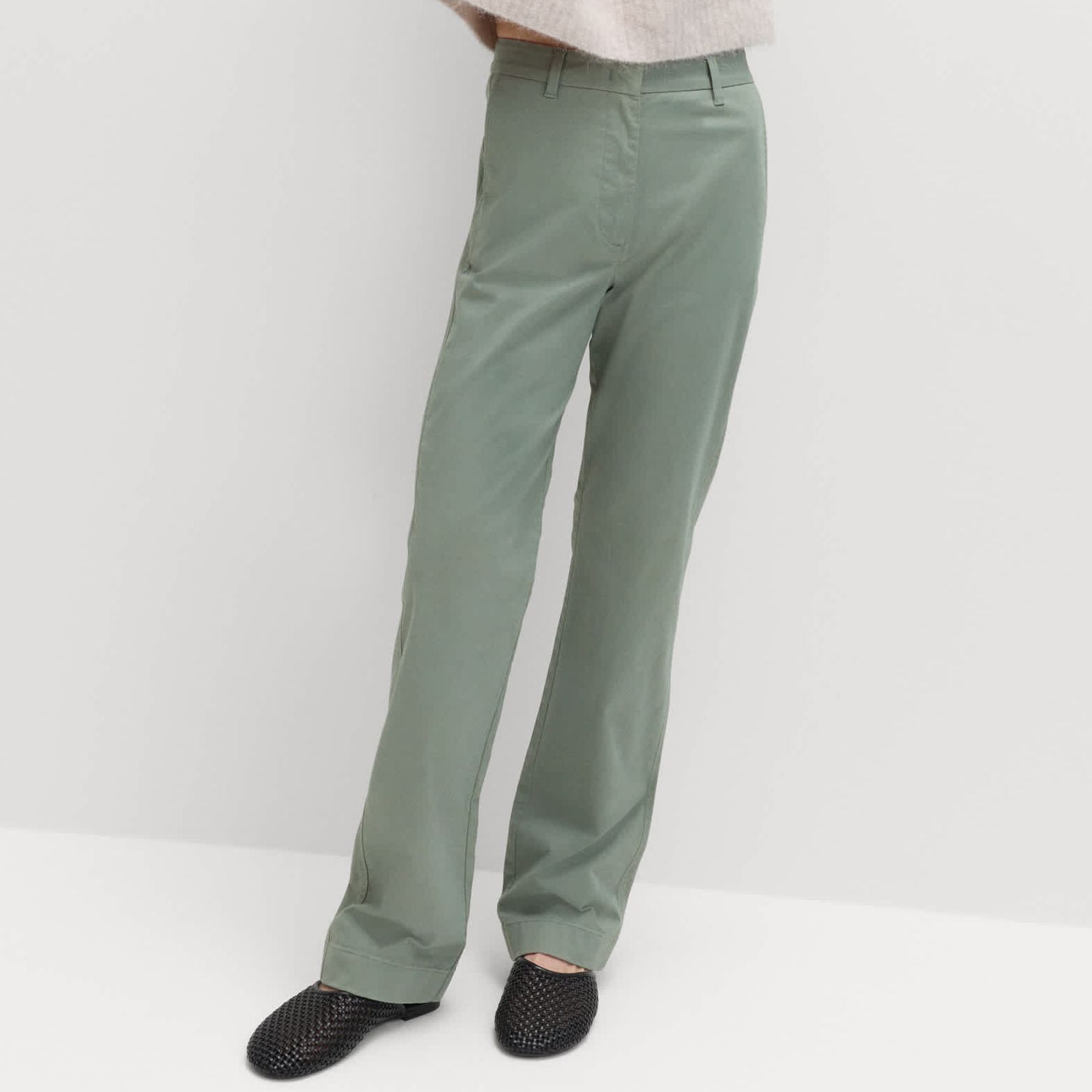 Cotton Rich Straight Leg Chinos