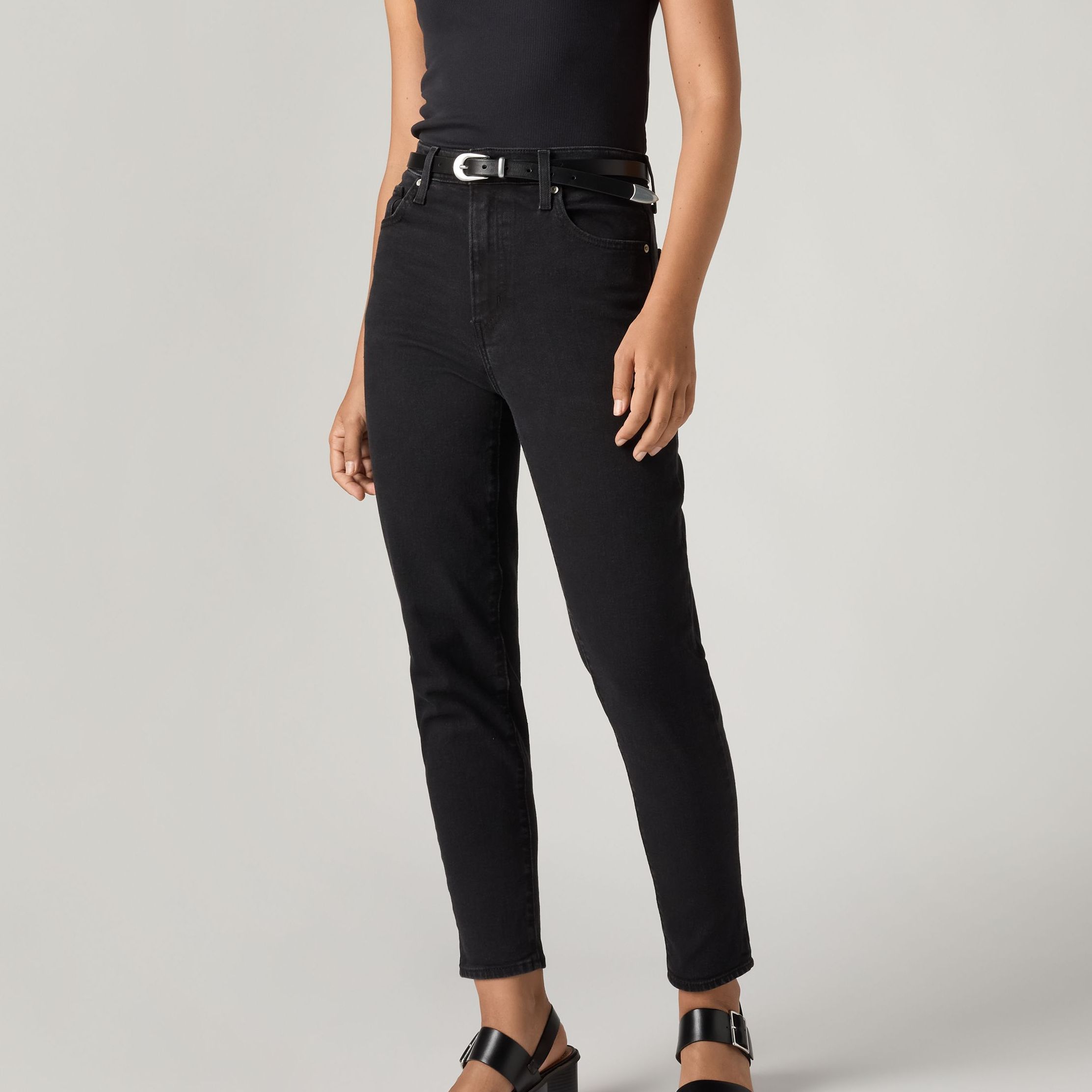 High-Waisted Mom Jeans