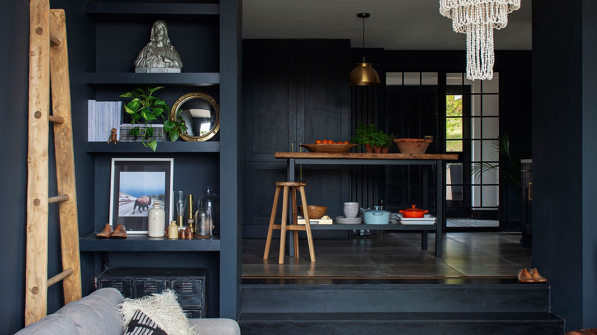 How To Decorate A Living Room With Dark Furniture Scandinavian