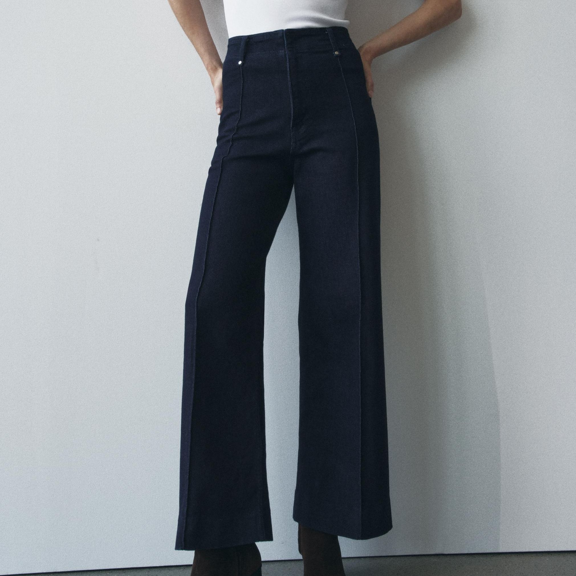Jeans Zw Collection Tailored Wide Leg High-Waist
