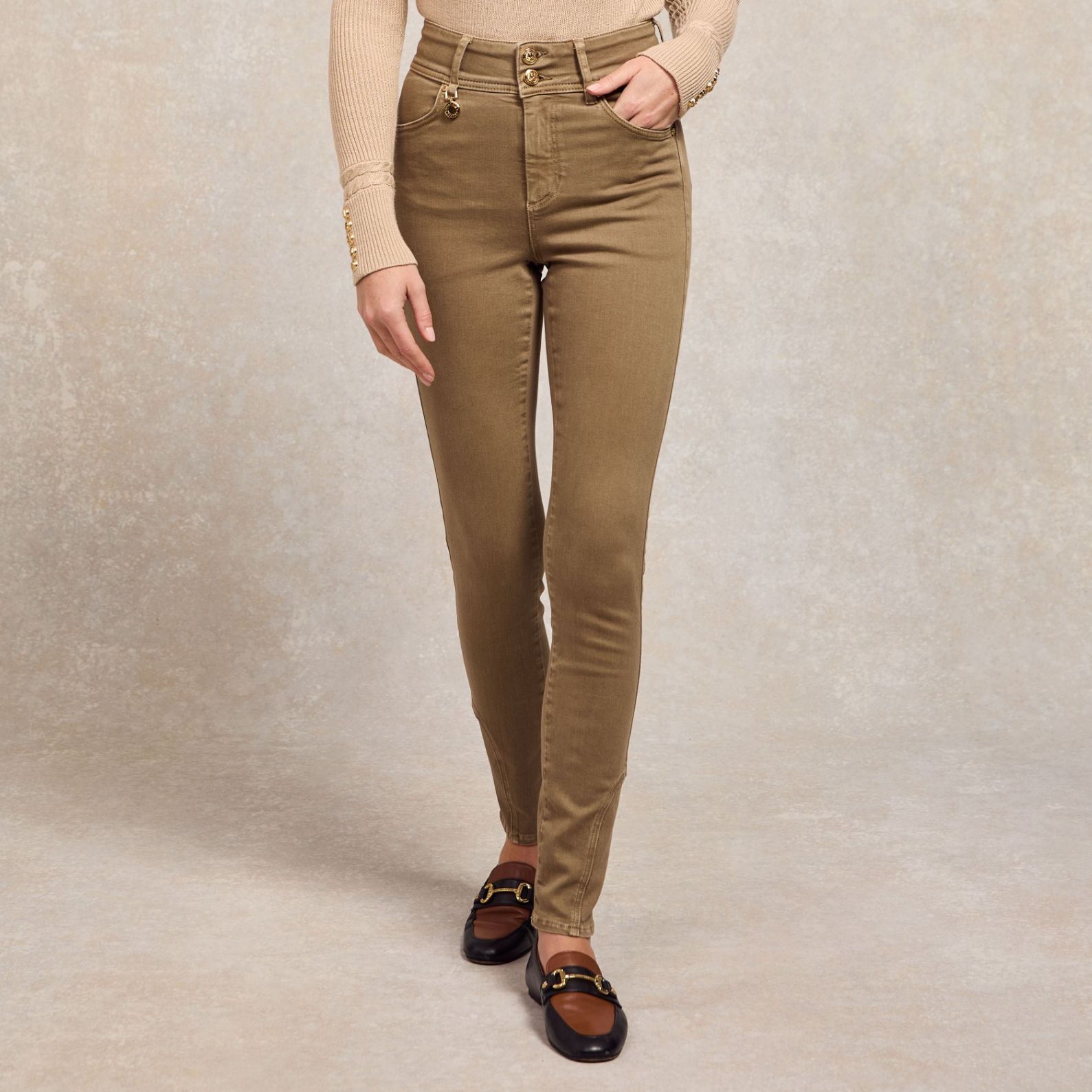Jodhpur Jean (washed Khaki)