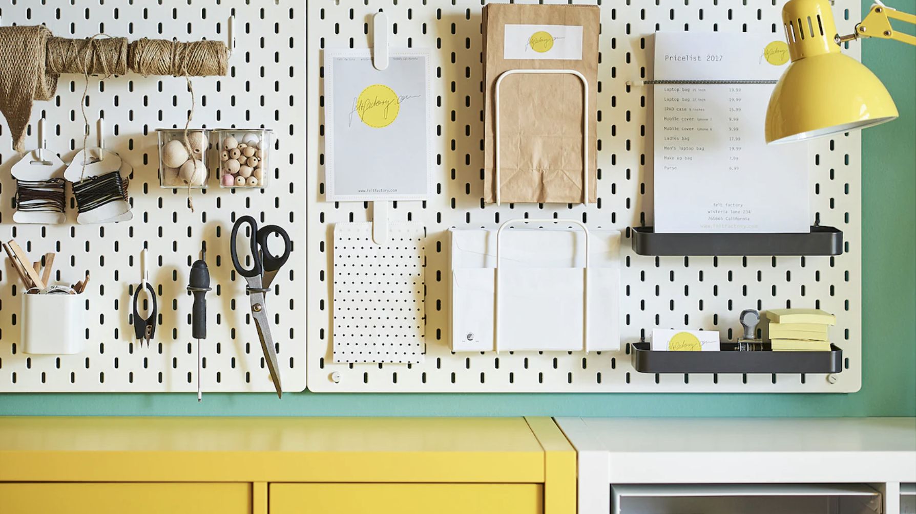 7 times this Ikea storage board saved our lives (SKÅDIS is on sale, too)