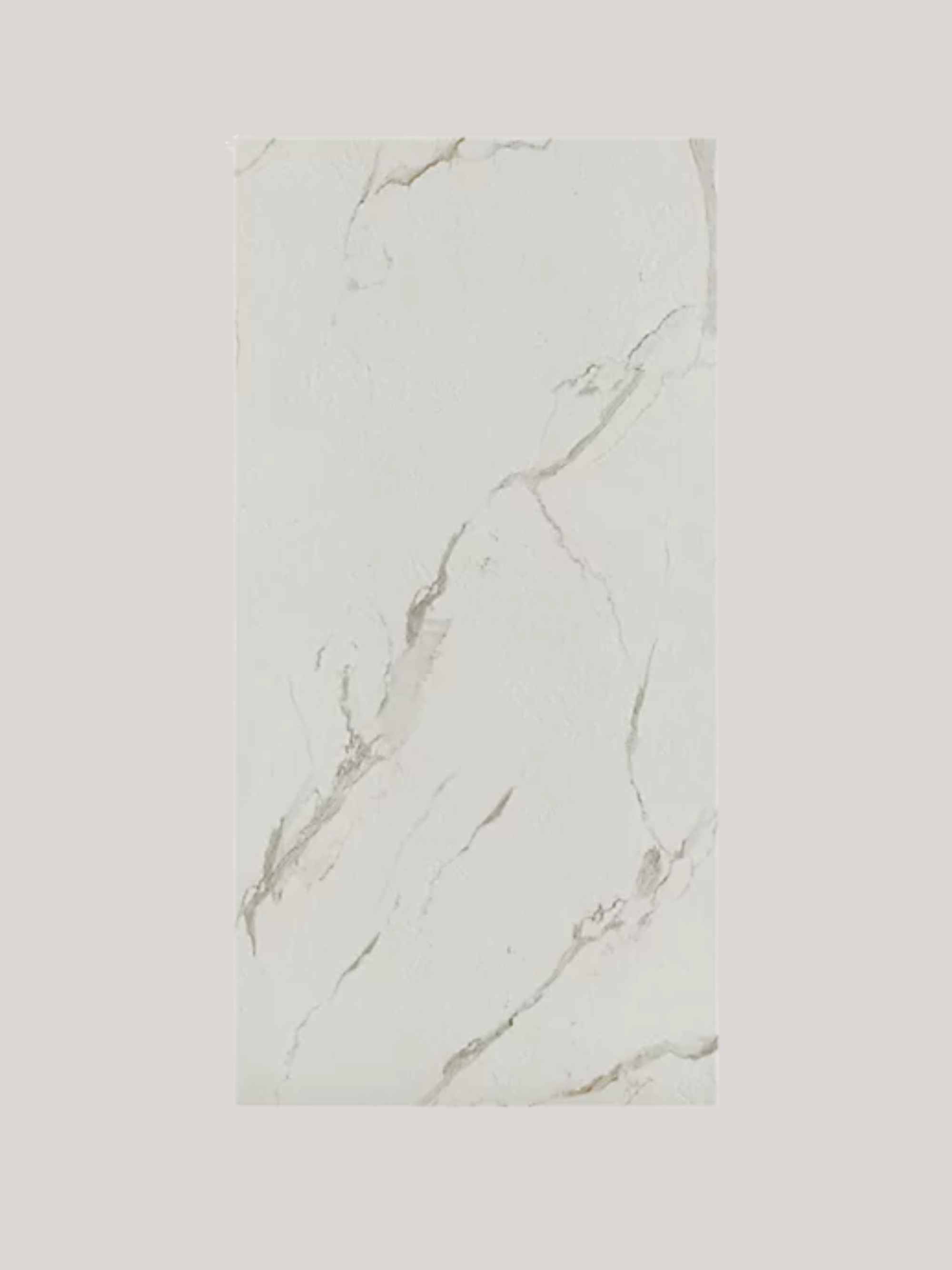 diy, Mineral White Matt Pietra Santa Marble effect Embossed Stone