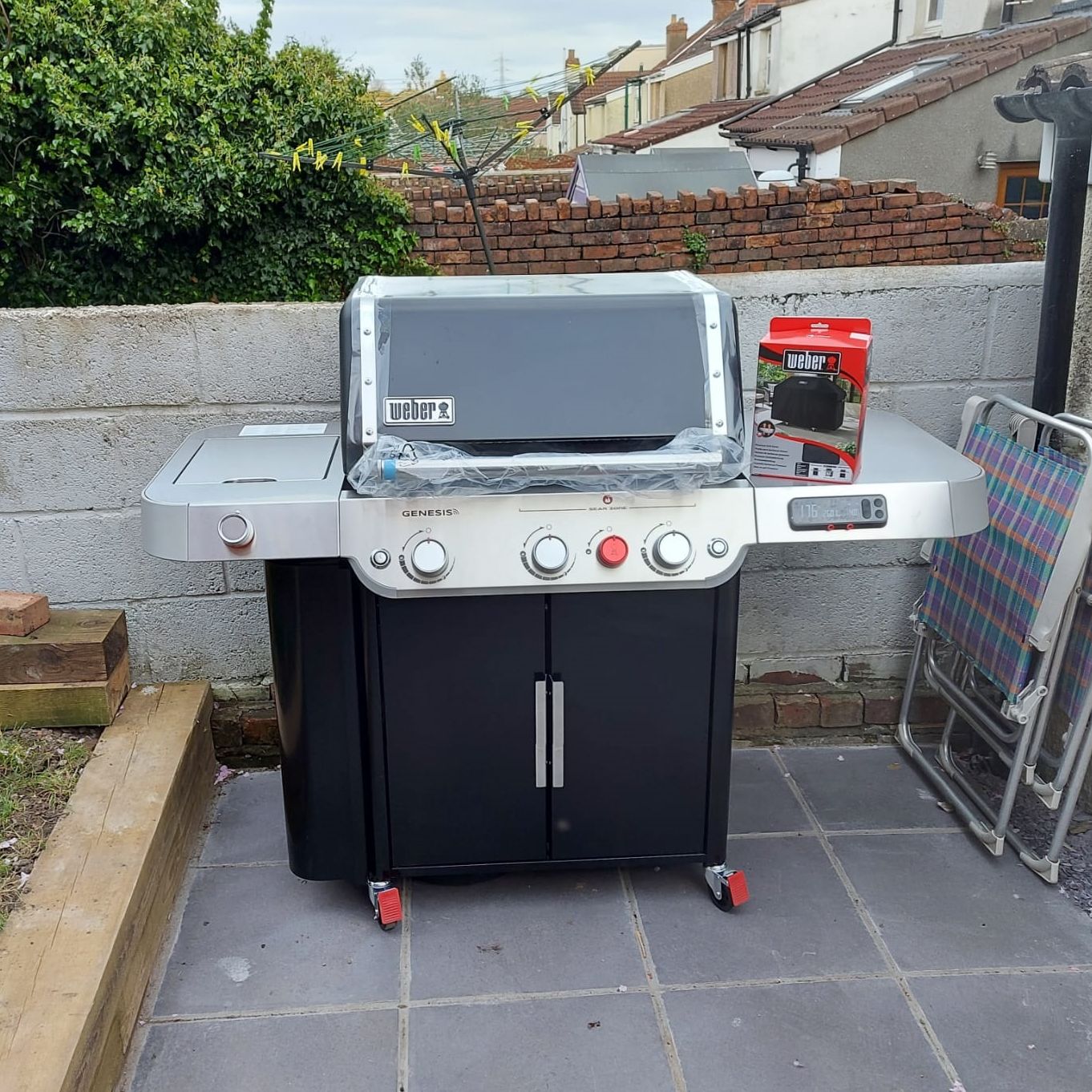 weber genesis ex335 after set up