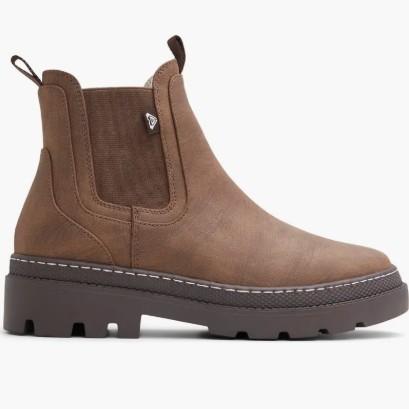 brown Chelsea boots