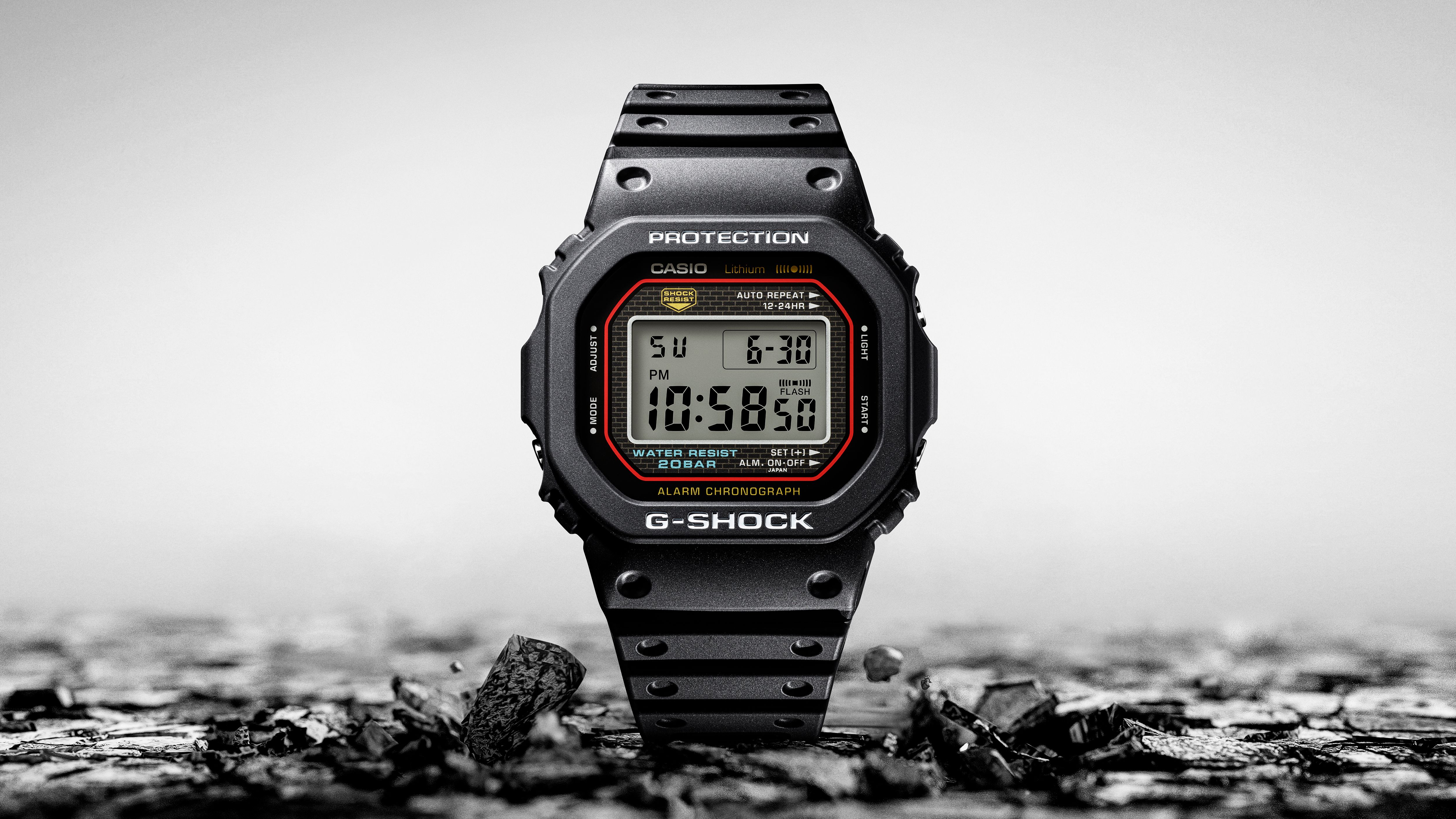 *p(R)ojectR® G-SHOCK New Casio G-Shock is a modern recreation of the first-ever