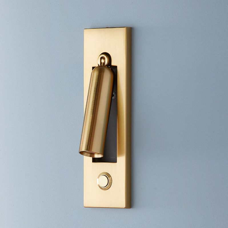 Niche Wall Light in an Antique Brass Finish