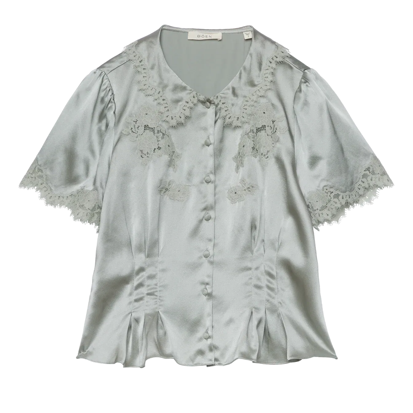 DOEN, Yvette Top -- Eucalyptus