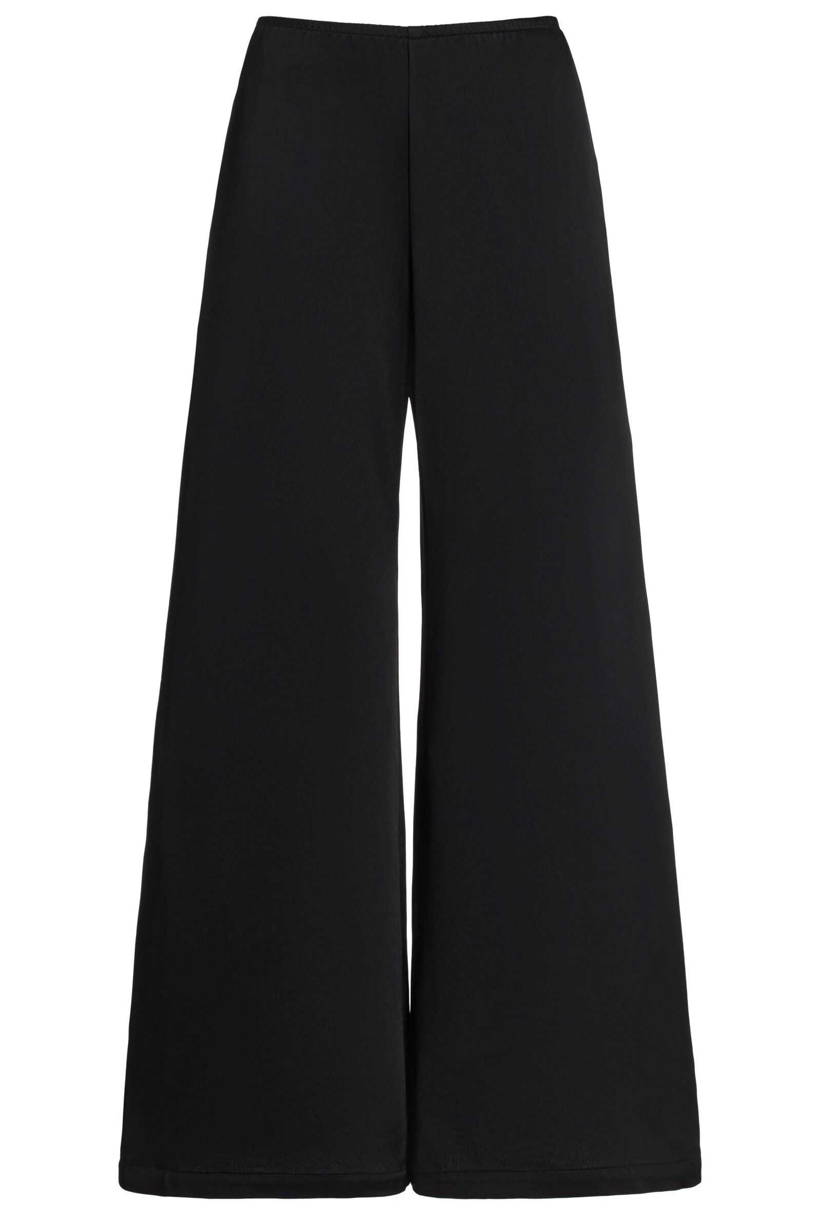 Barb Satin Wide-Leg Pants