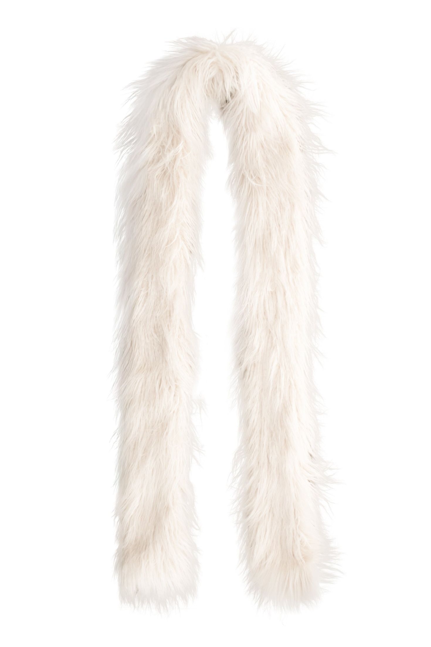 Fur Scarf Cream Yak