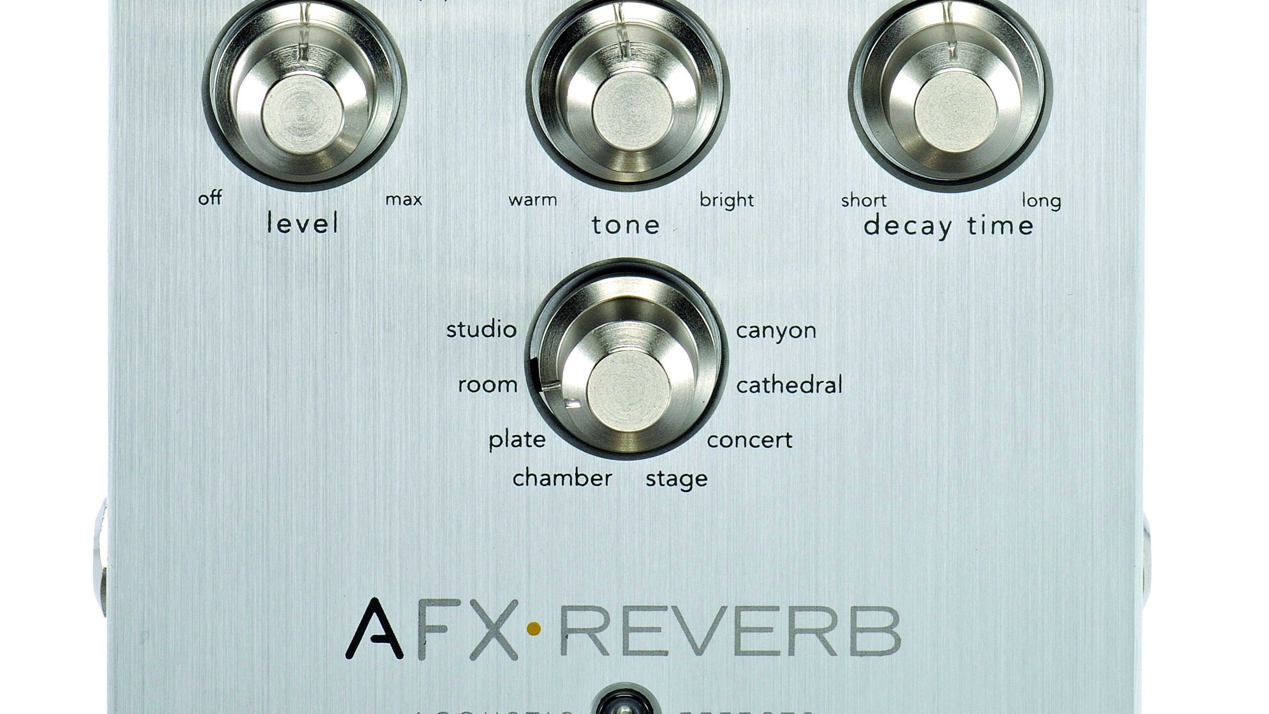 ソロ、フィンガースタイルに抜群にフィット　FISHMAN AFX-REVERB Fishman AFX Reverb review | MusicRadar