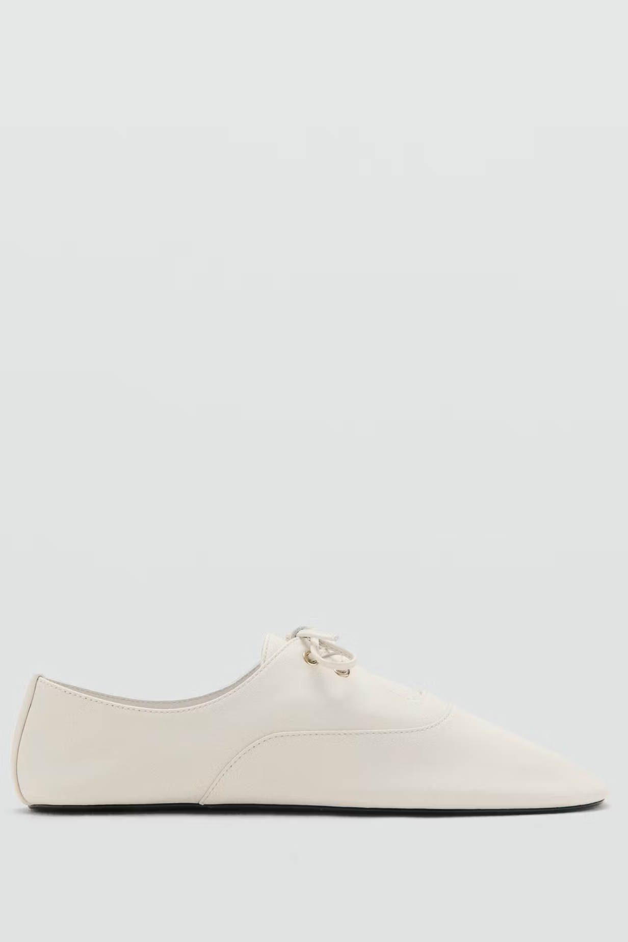 Mango , Lace-Up Leather Shoes