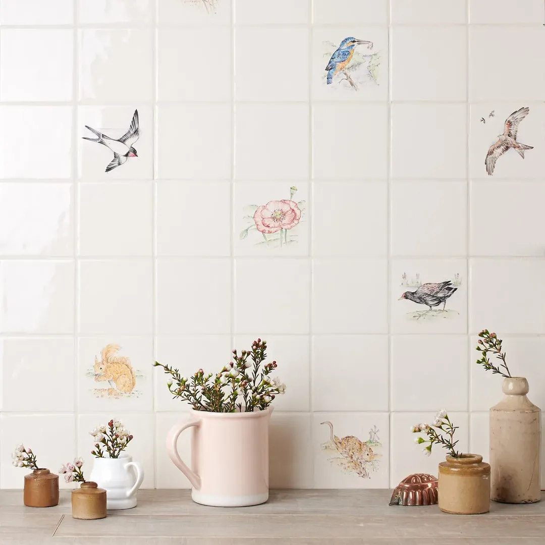 Marlborough Tiles, British Wildlife Tile Collection