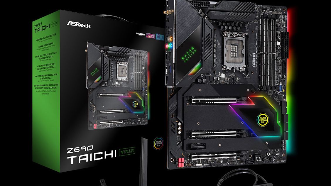 マザーボード Z690 razer taichi ASRock Z690 Taichi Razer Edition Review: Less Zen, More RGBs