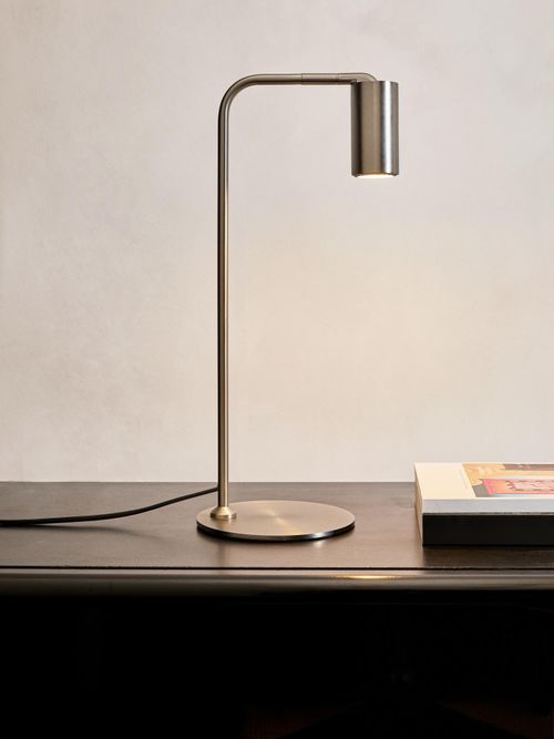 Metal Table Lamp With Spotlight 