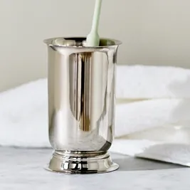 Bedford Silver Toothbrush Holder