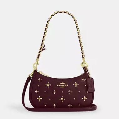 Coach, Teri Mini Crossbody Bag With Crystals