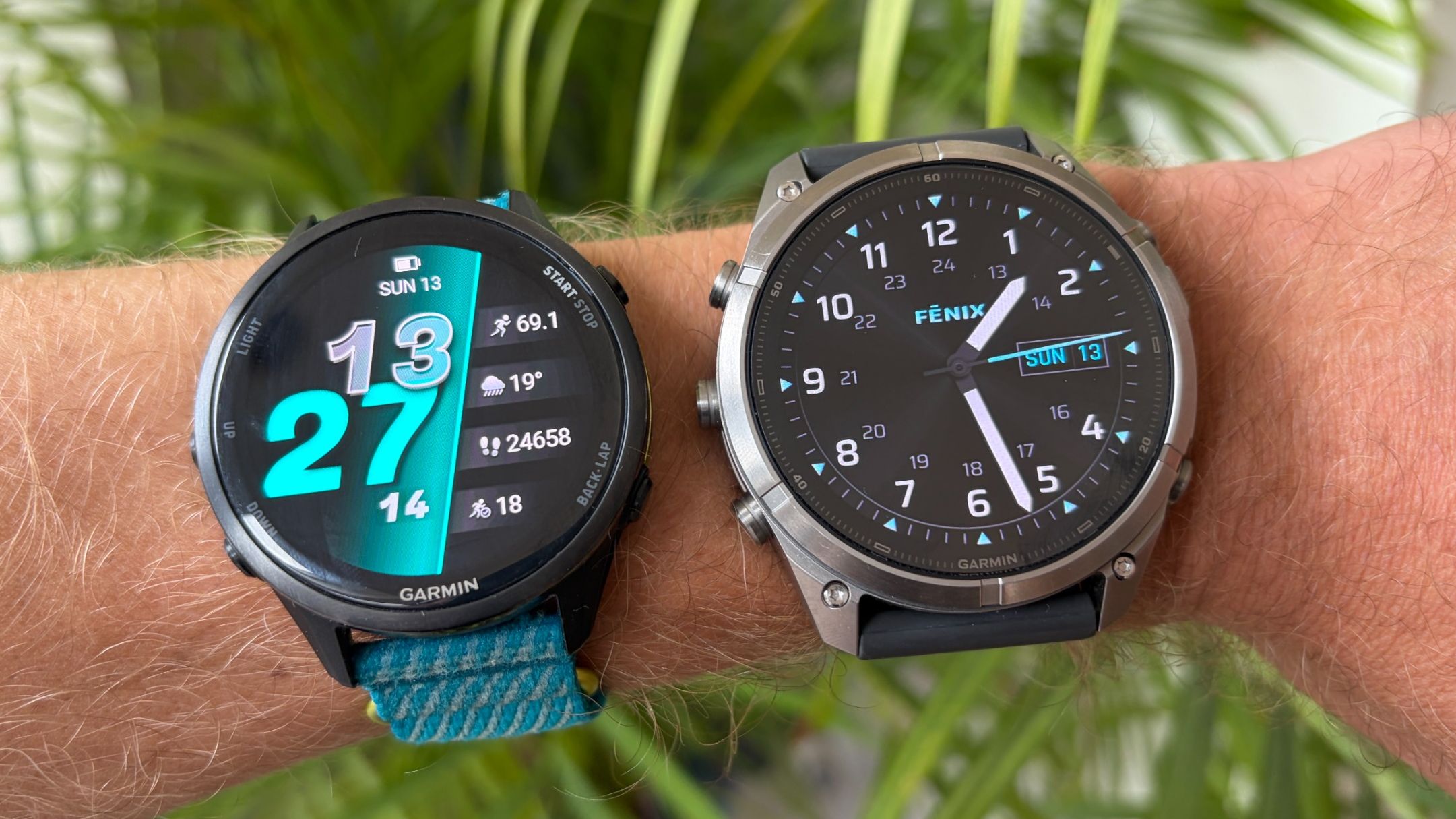 Garmin Forerunner 970 vs Garmin Fenix 9 Pro