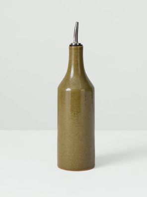 Cisco and the Sun Stoneware Oil Pourer | Moss