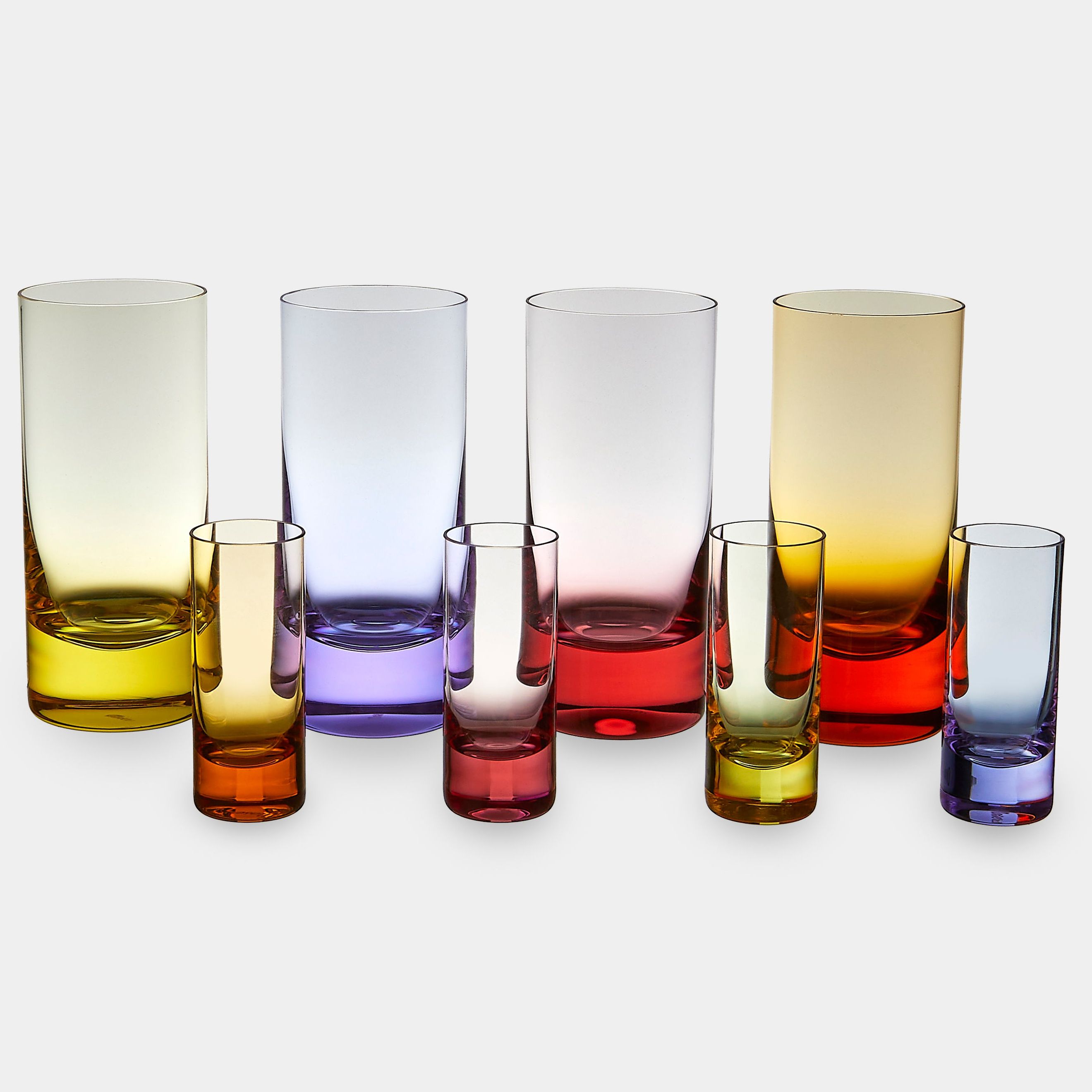 Hand-Blown Crystal Drinkware Collection