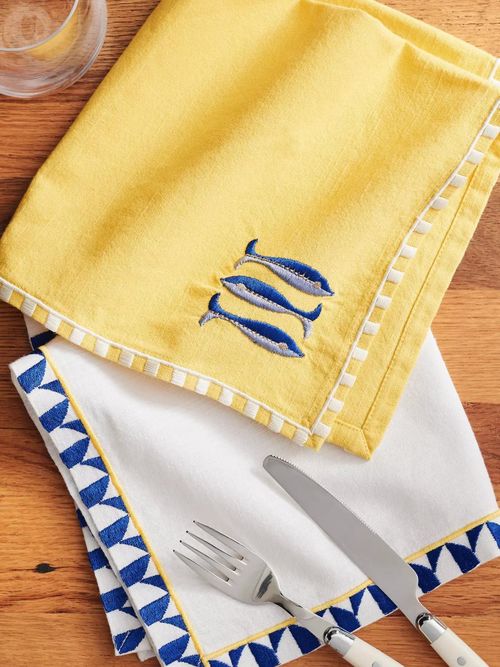 Bistro Tile Italia Napkins, Set of 2