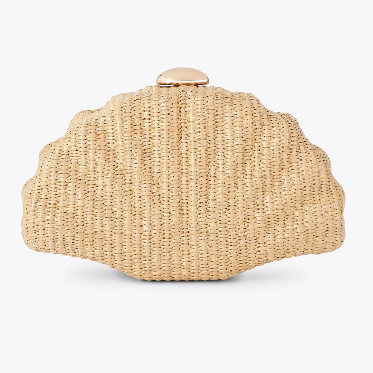 Shell Chain Strap Clutch Bag