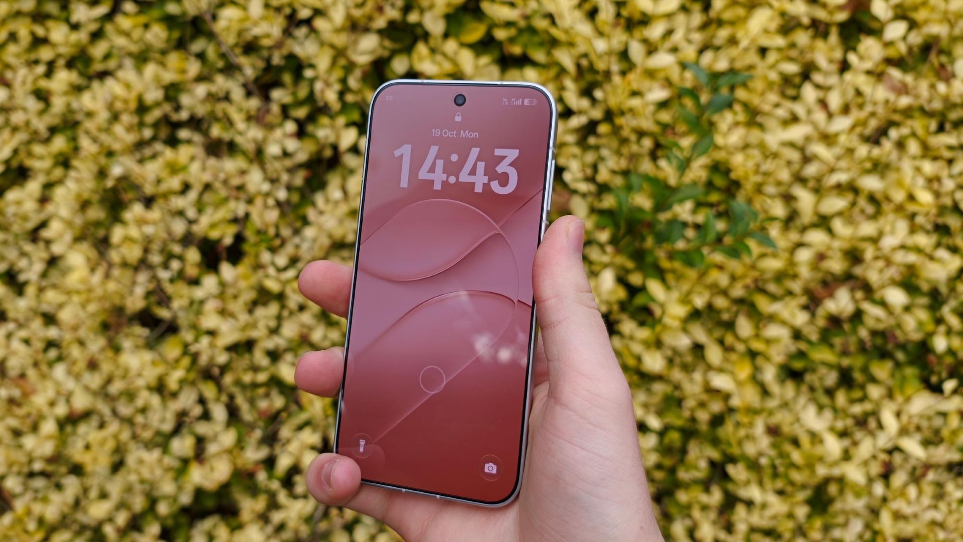 The display on the Oppo Find X10 phone
