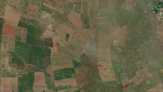 Some new survey areas in Cambodia that have been outlined for future work and/or full landmine clearance, thanks to declassified imagery from U.S. spy satellites.