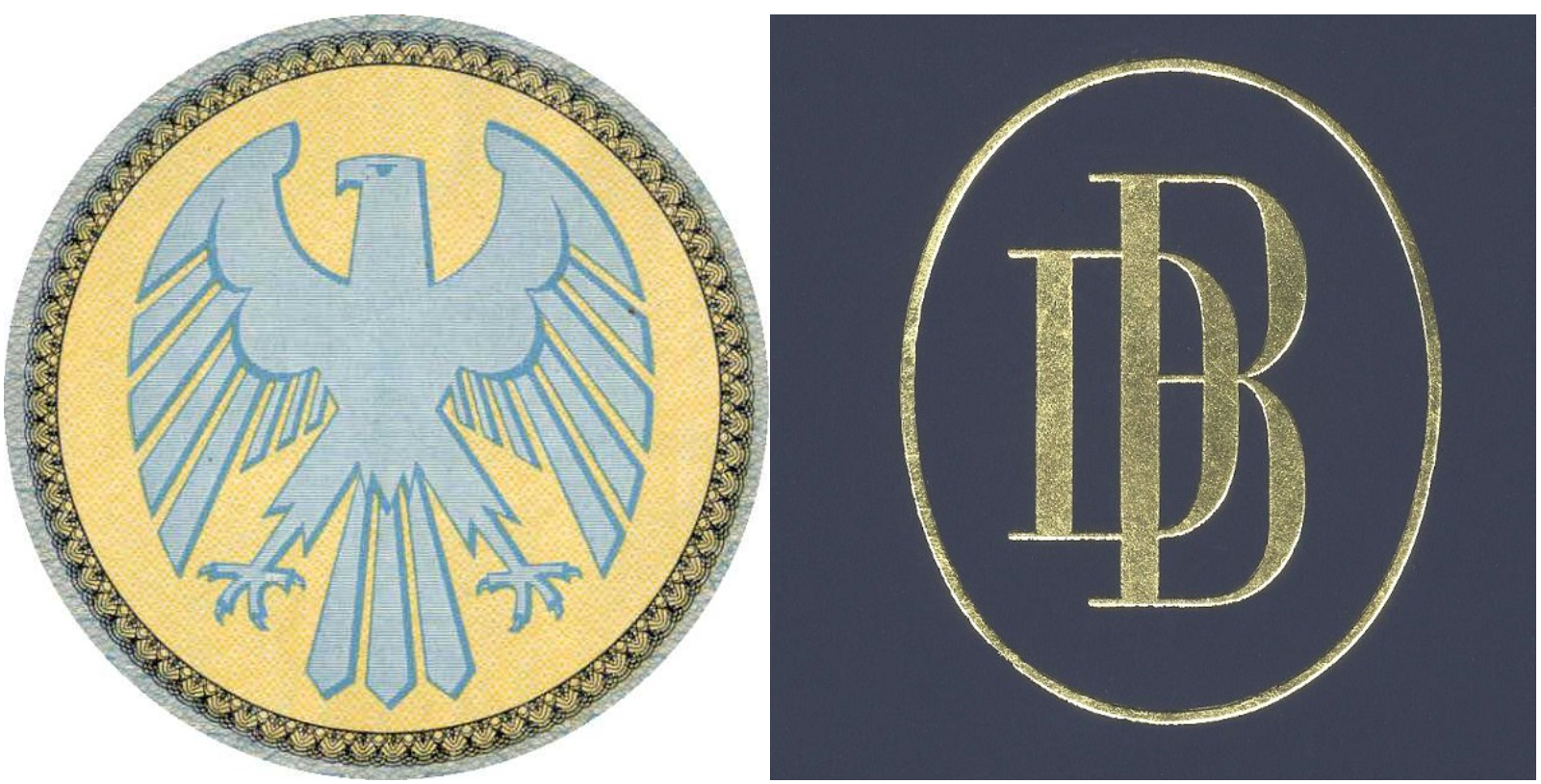 Old Deutsche Bank logos