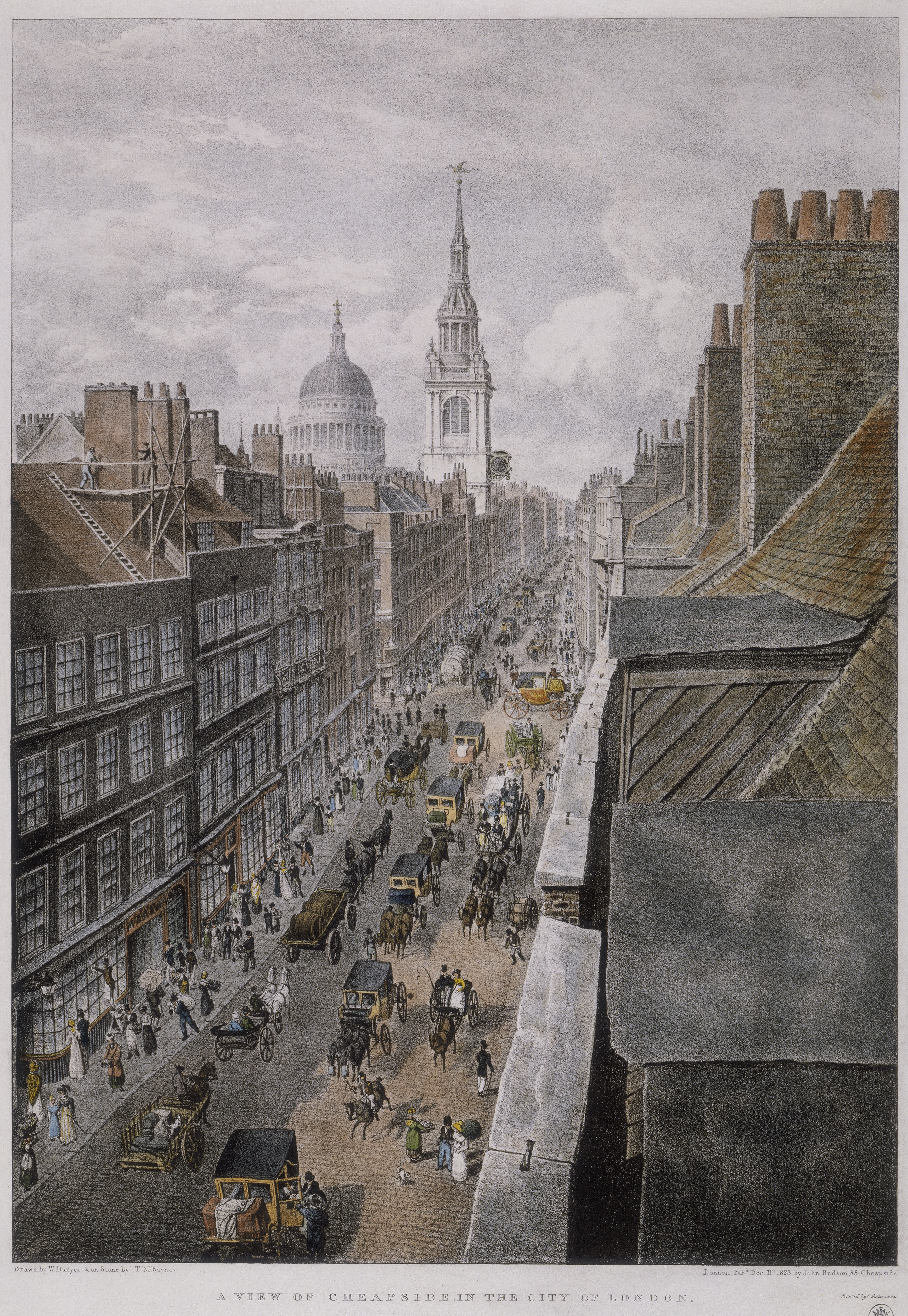 Illustration of Cheapside, London