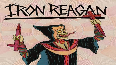 Cover art for Iron Reagan - Crossover Ministry album