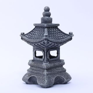 Solar Powered Pagoda Statue