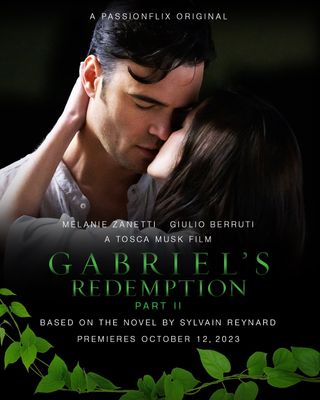 Movie poster for Gabriel's Redemption Part 2 featuring Giulio Berruti and Melanie Zanetti