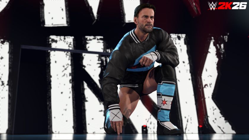 In-game screenshot of CM Punk in WWE 2K26
