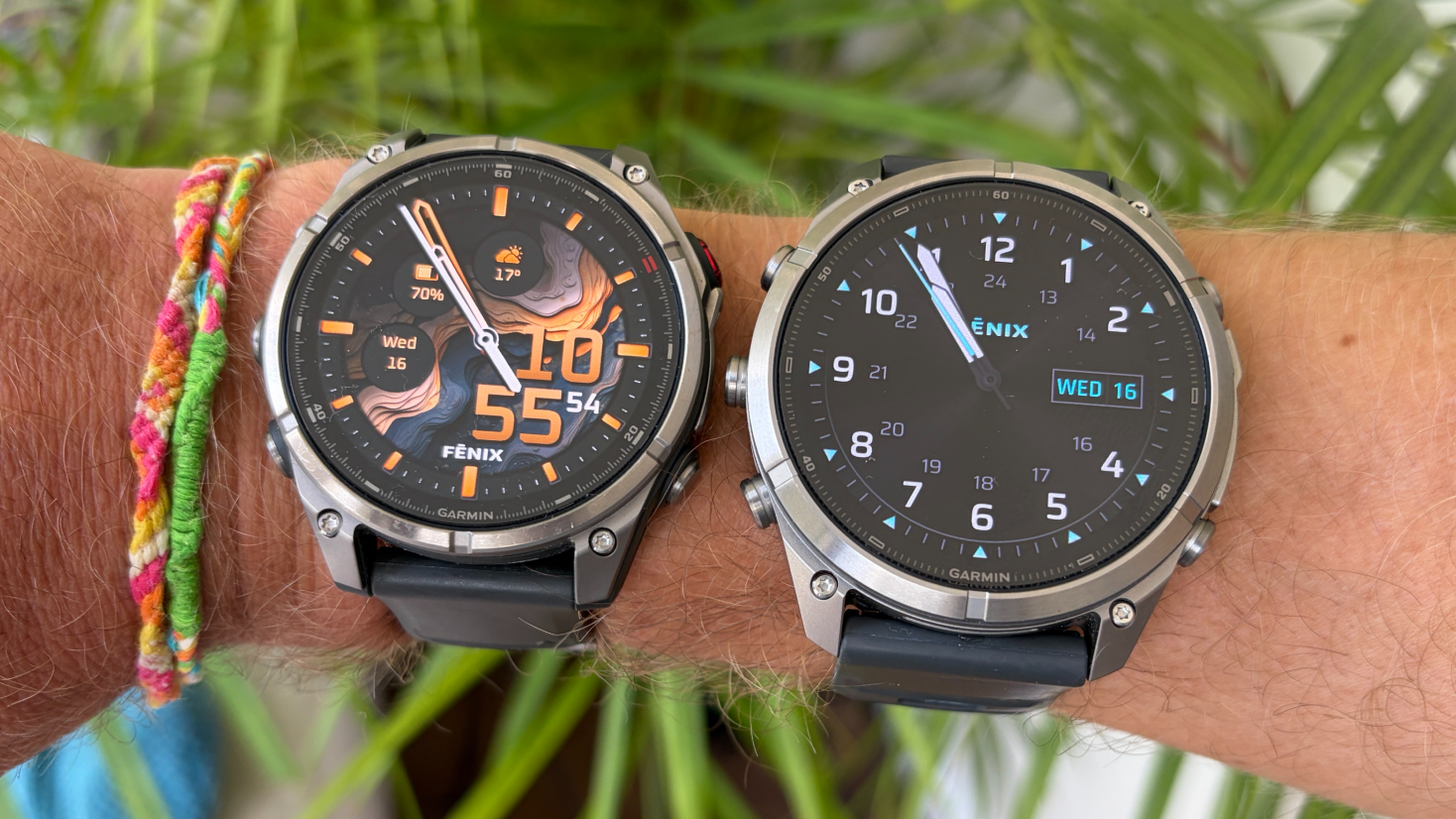Garmin Fenix 8 Pro and Garmin Fenix 9 Pro