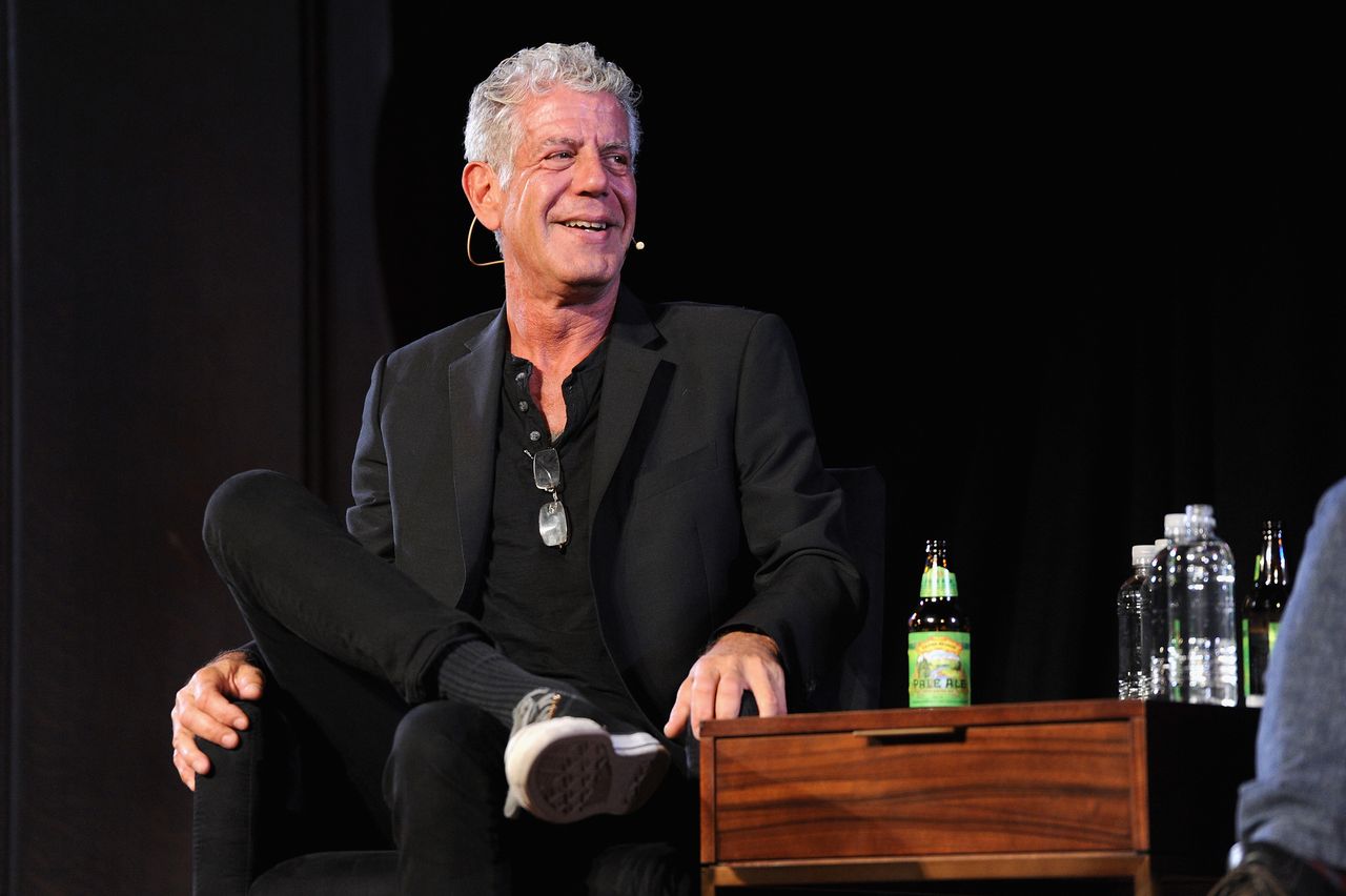 Anthony Bourdain. 