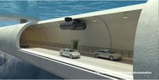 Floating underwater tunnels in Norway