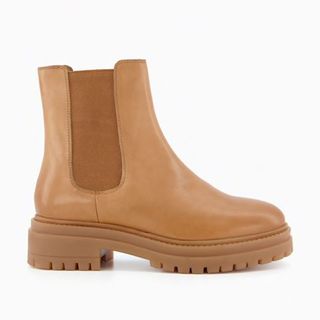 best chelsea boots for women tan chelsea boots Palles from Dune London