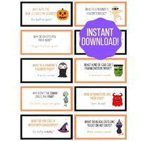 Halloween Lunchbox Joke Printable:&nbsp;View at Etsy