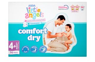 Asda Little Angels comfort dry nappies