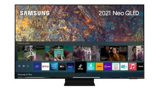 Samsung QN90A Neo QLED TV: image shows Samsung QN90A Neo QLED TV front